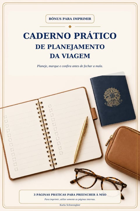 Capa oficial do Caderno Prático de Planejamento da Viagem